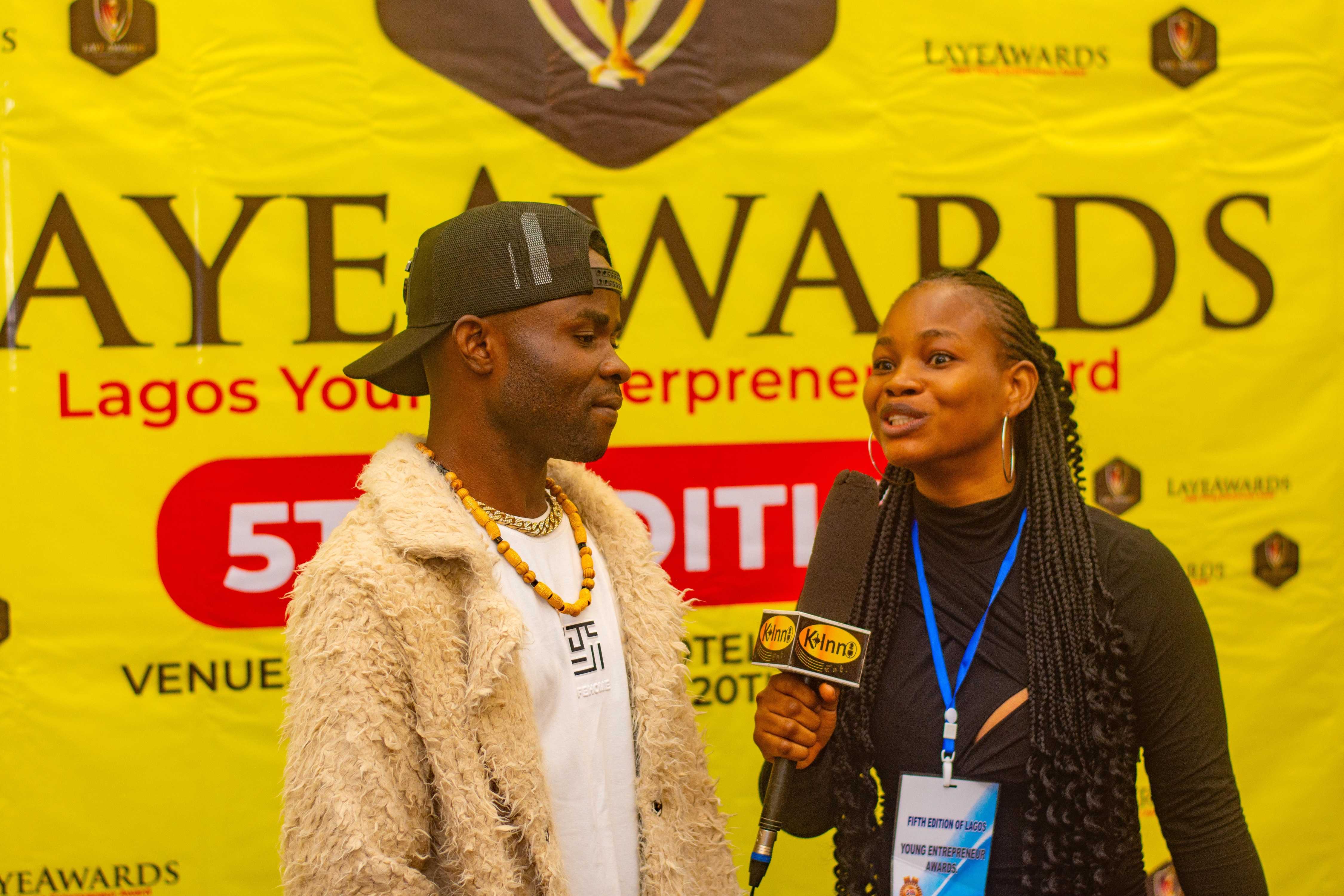 Crowd moment during the awards night
