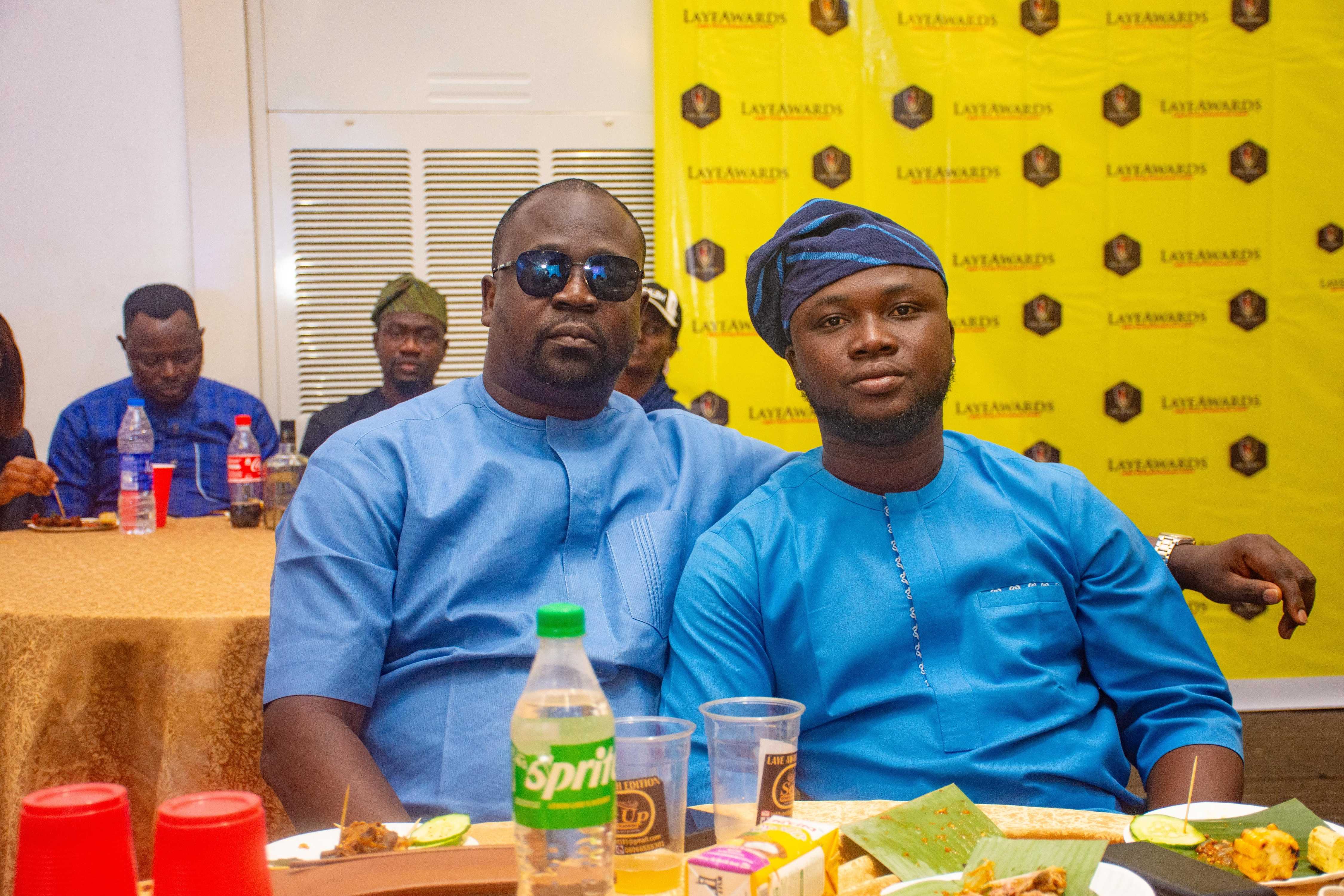 Table conversations and laughter at LAYEAWARDS 2024