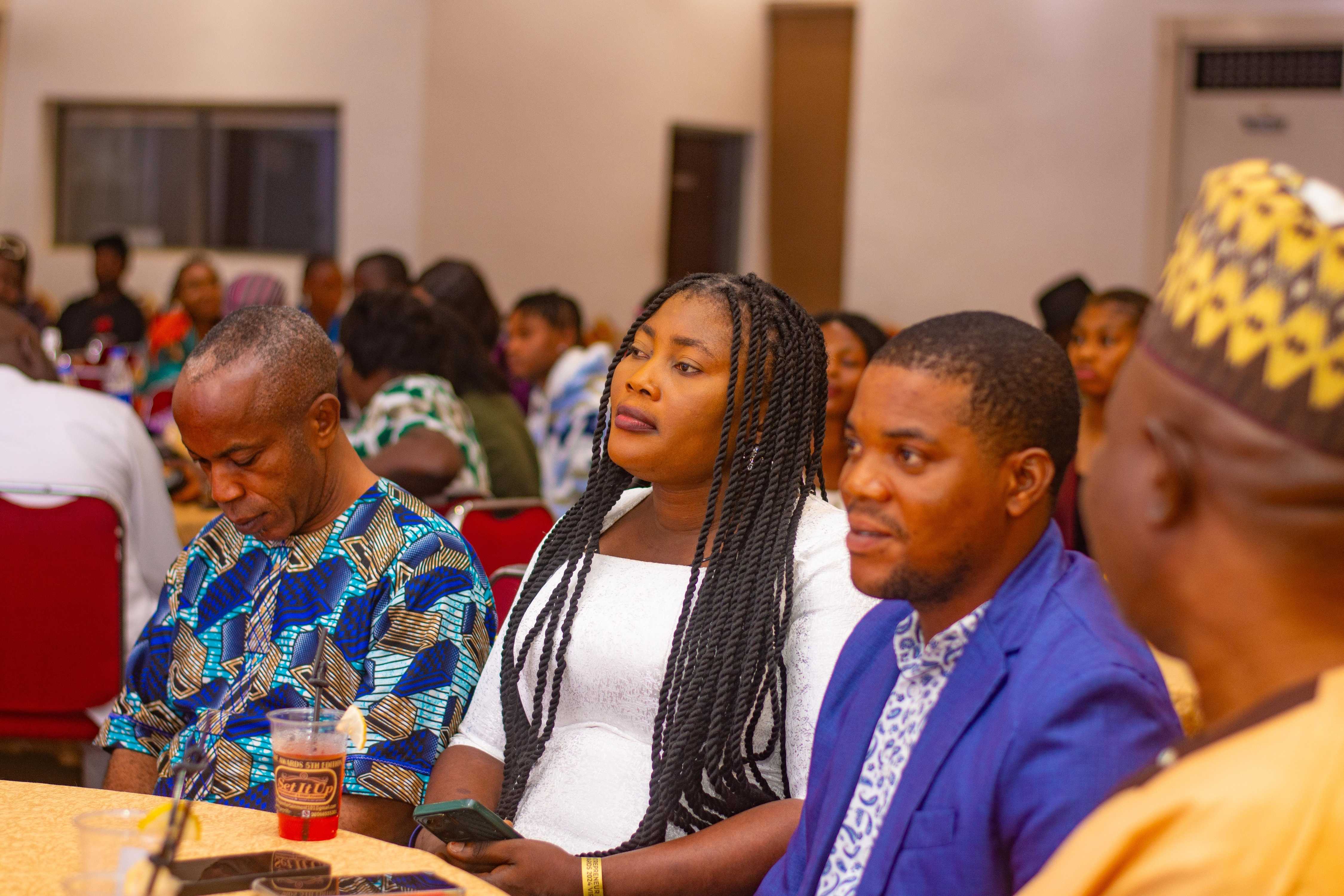 Guests enjoying a performance, LAYEAWARDS 2024