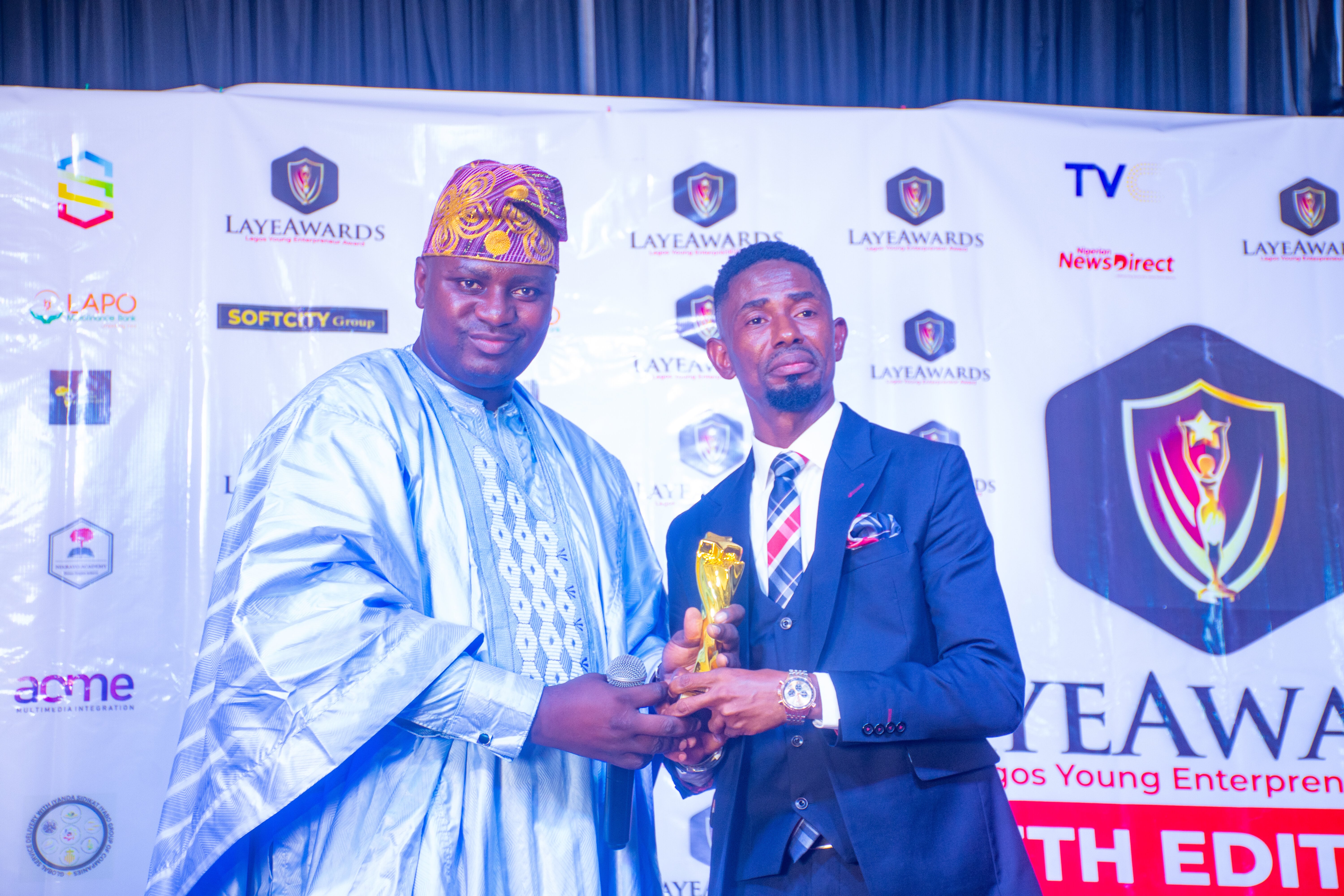 Award shoot detail shot in Lagos