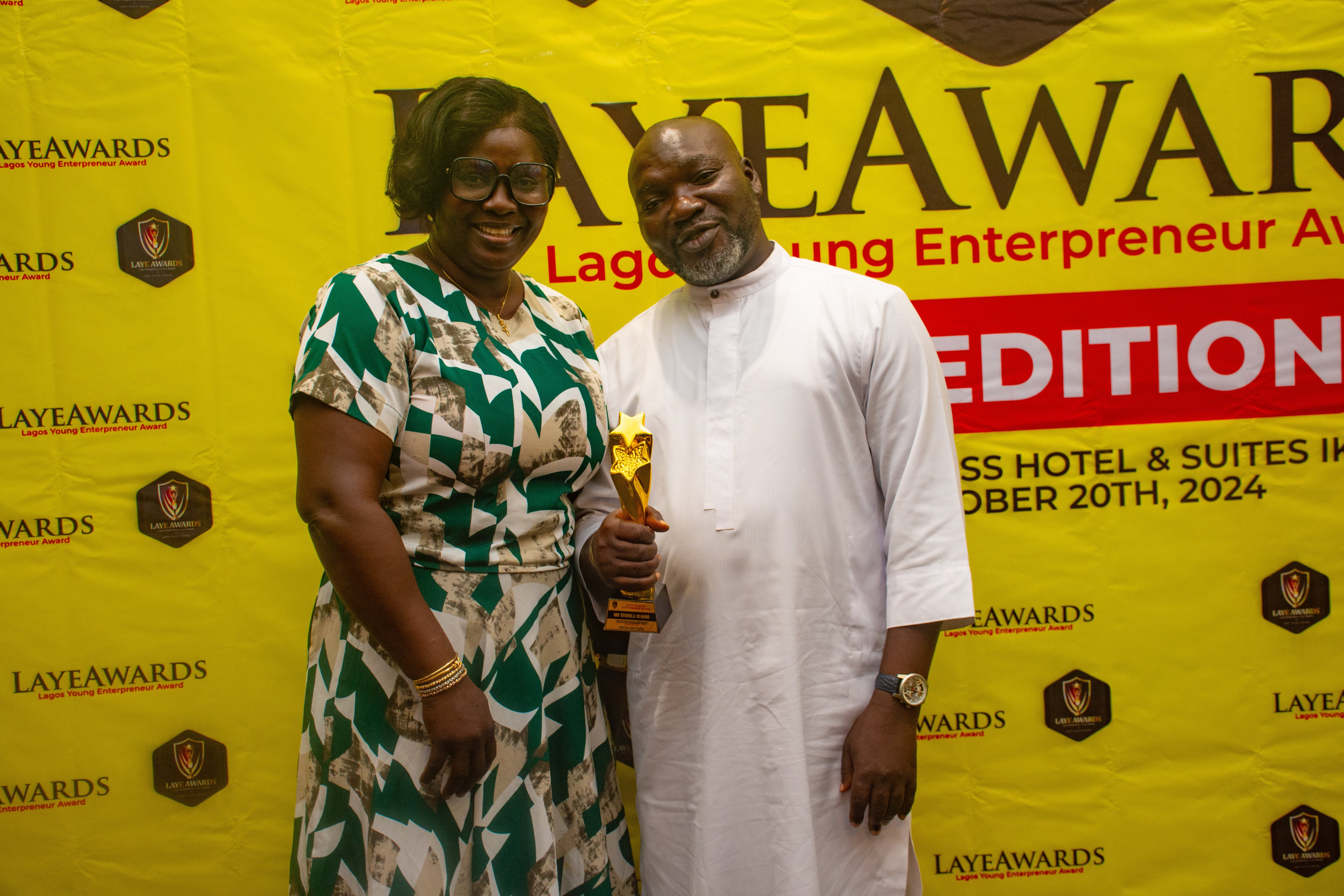 Backstage smiles and camaraderie, LAYEAWARDS 2024
