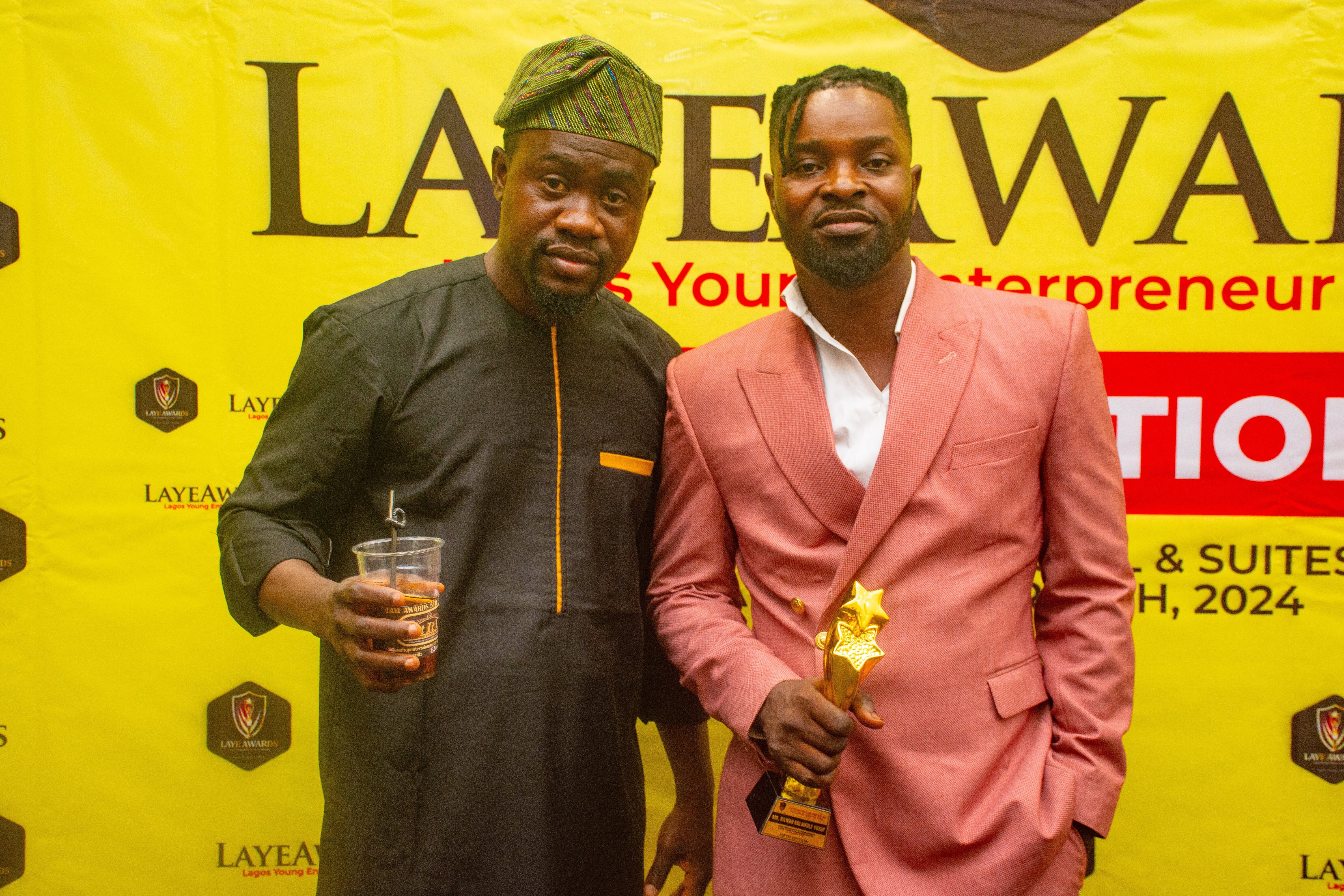 Red carpet close up at Watercress Hotel, Ikeja