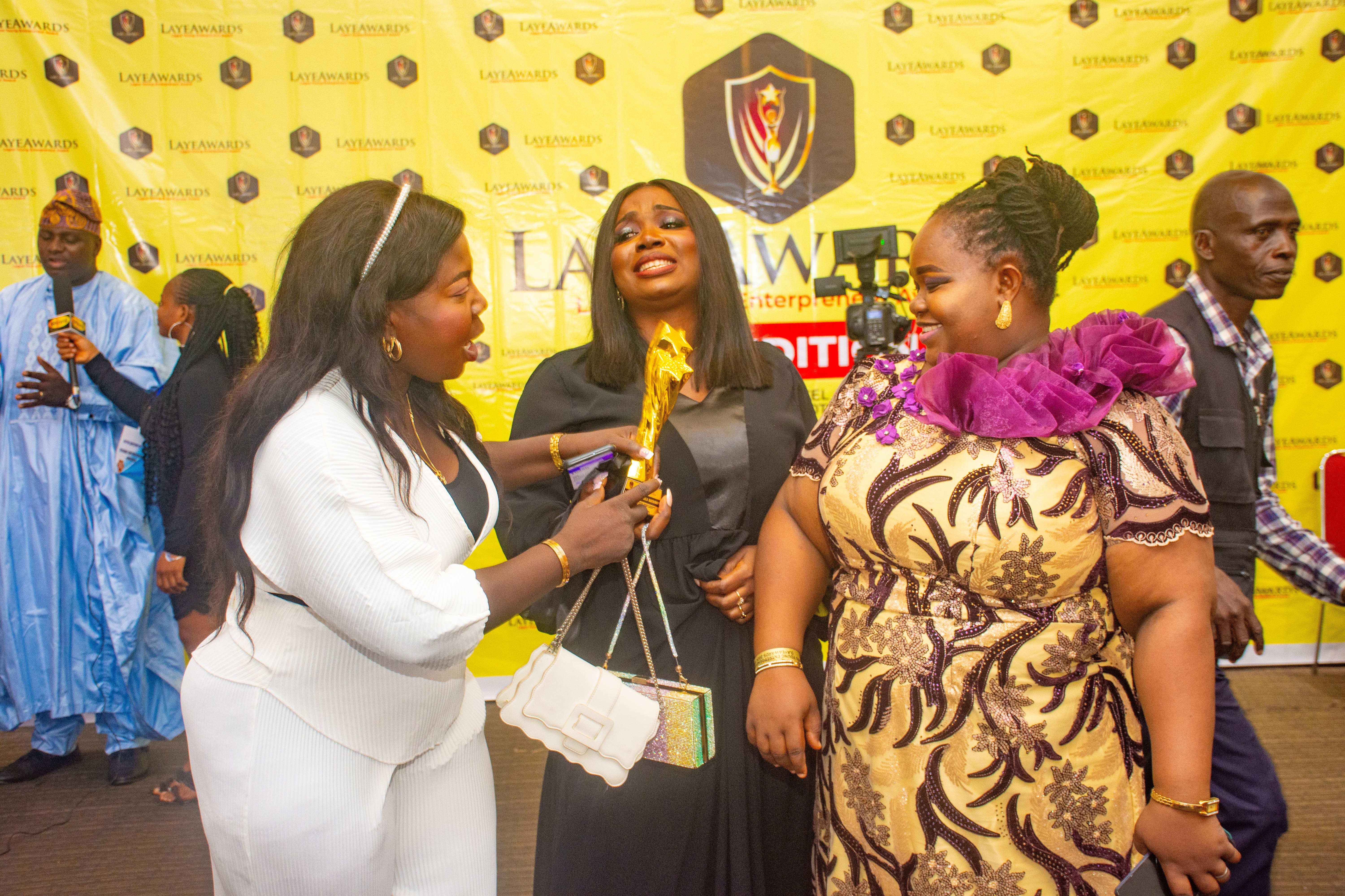Panel moment during the awards