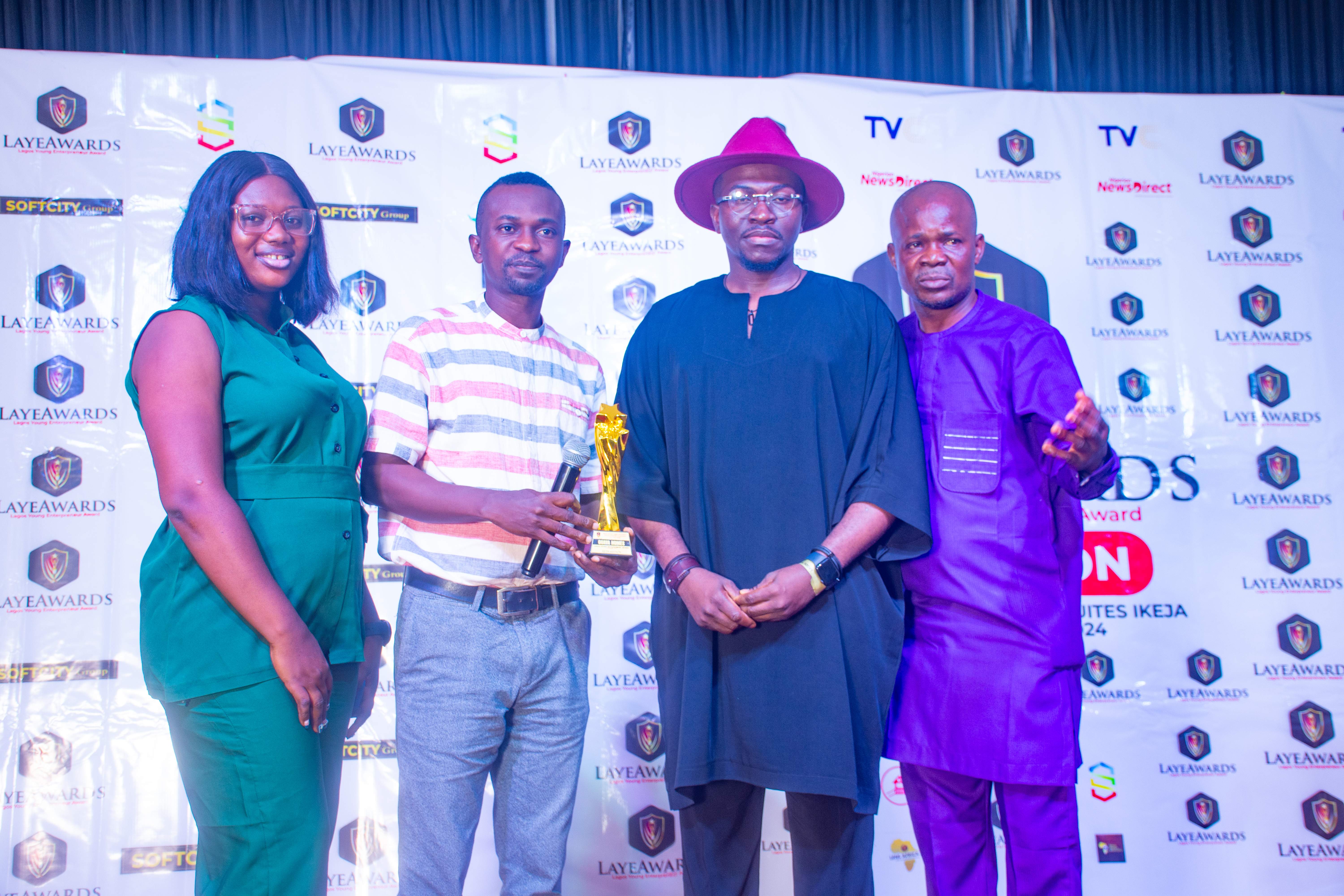 Award shoot highlight, Lagos Young Entrepreneurs Awards 2024