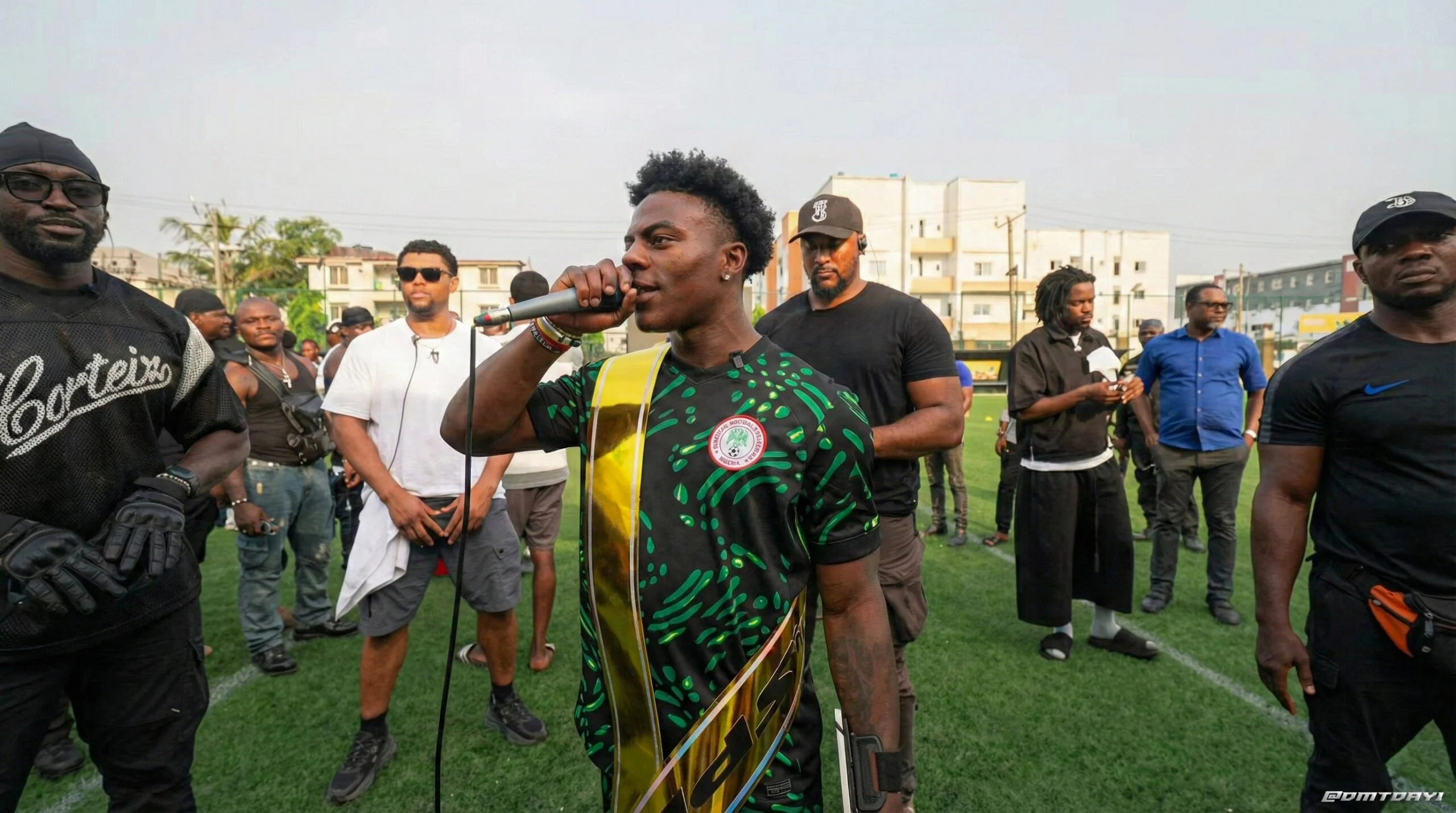 Wizkid and Asake Turbulence video behind the scenes visual