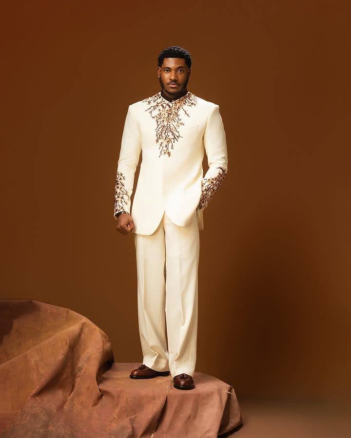 AMVCA sculptural outfit