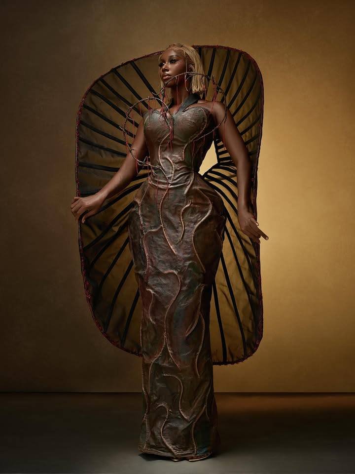 Nigerian celebrity fashion moment