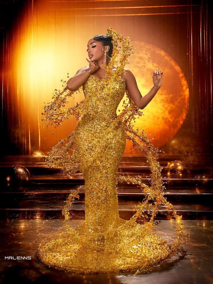 AMVCA 2026 artistic red carpet look