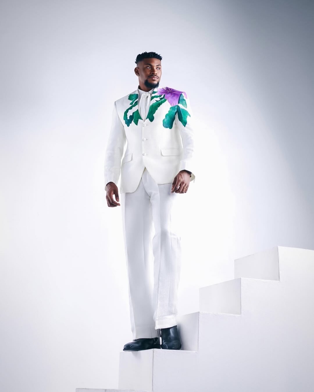AMVCA male red carpet outfit