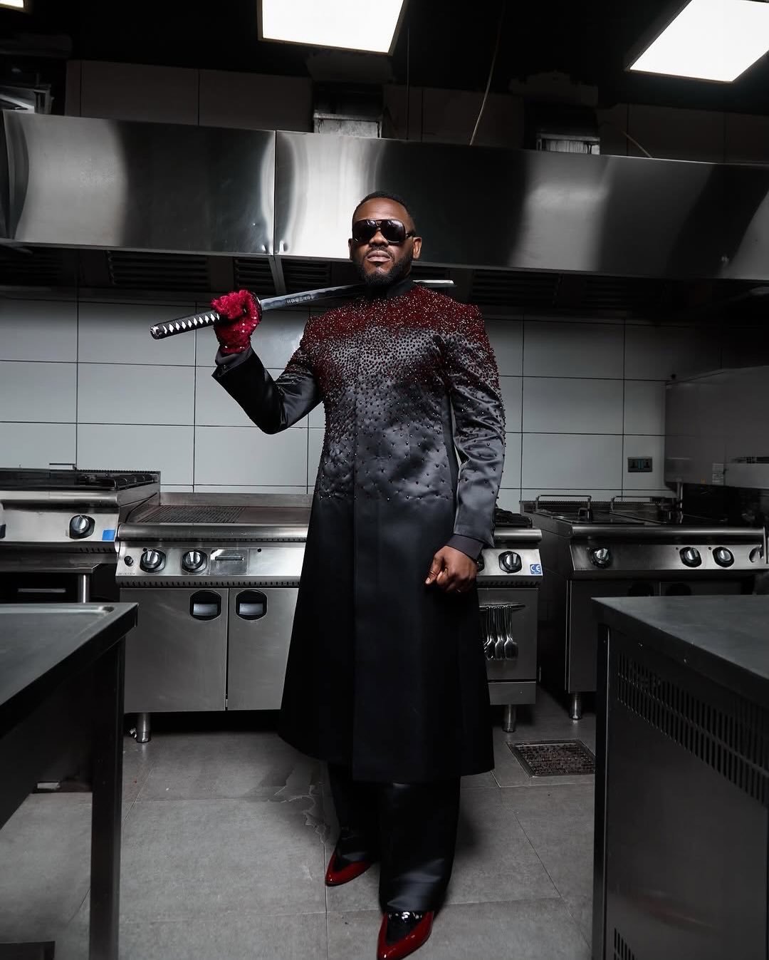 AMVCA celebrity male couture look