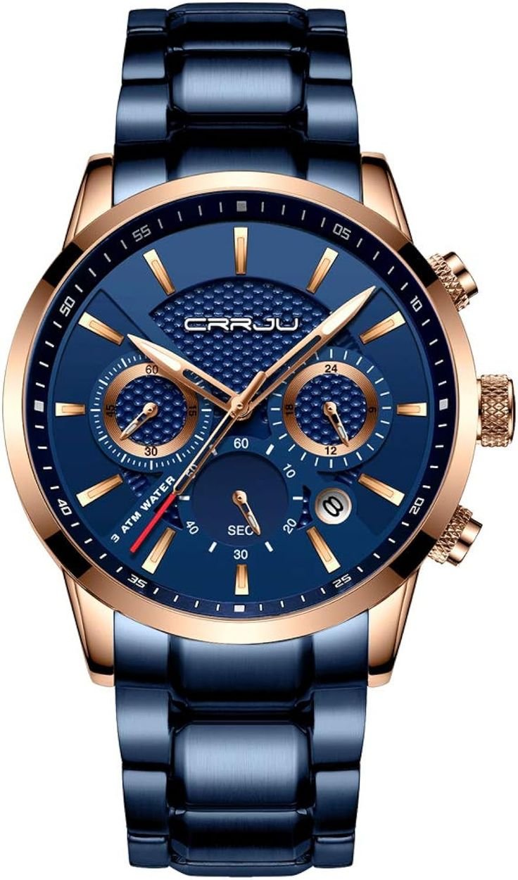 Classic dress watch for men, elegant wristwatch style for formal occasions