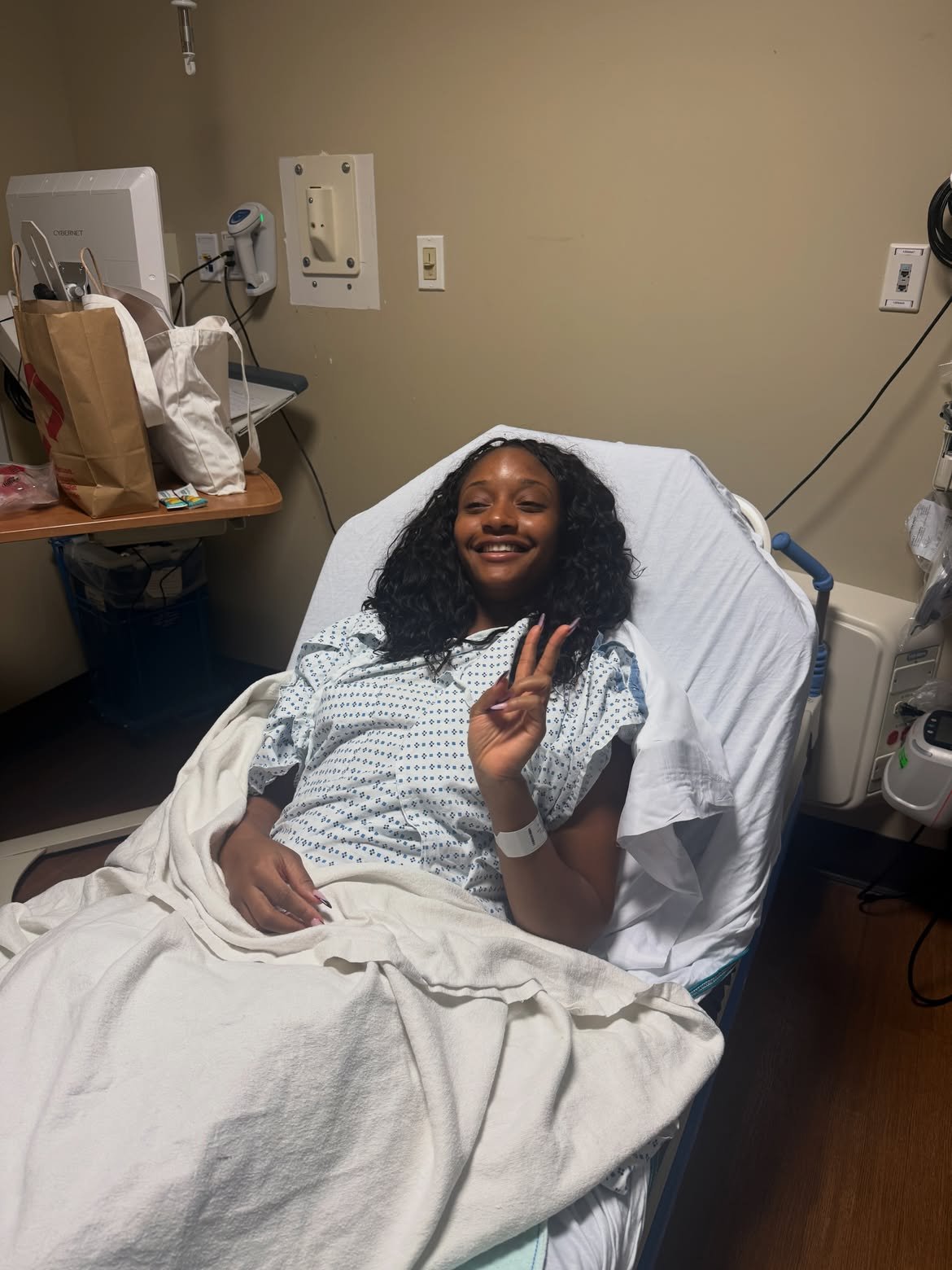 Ayra Starr shares a reassuring photo from her hospital bed after undergoing major surgery.